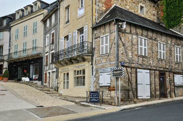 Frankrike, staden av terrasson lavilledieu i dordogne — Stockfoto
