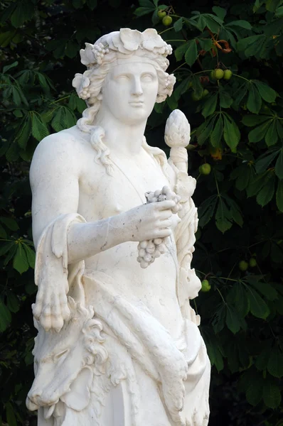 Frankrijk, standbeeld in het park van de paleis versailles — Stockfoto