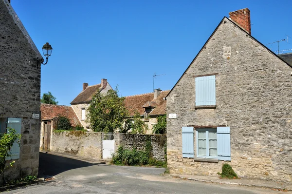 Il villaggio di Cherence in Val d oise — Foto Stock