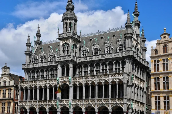 Belgium, picturesque Grand Place of Brussels — Stock Photo, Image