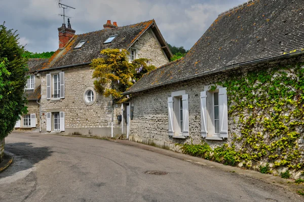Normandie, das Dorf giverny in eure — Stockfoto
