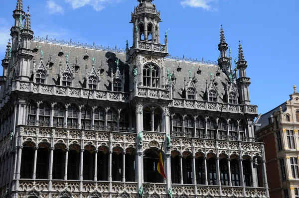 Pintoresca Grand Place de Bruselas en Bélgica — Foto de Stock