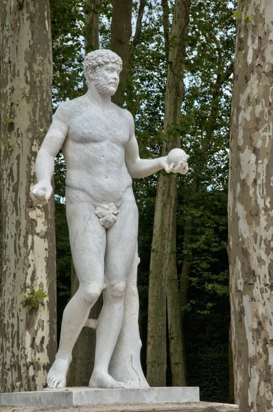 Francie, socha v parku palác versailles — Stock fotografie