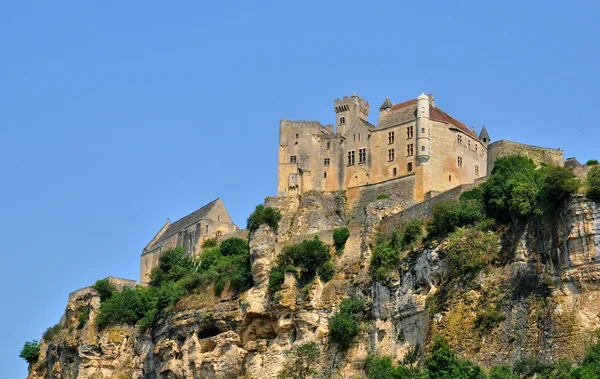 Γαλλία, μεσαιωνικό κάστρο της beynac σε dordogne — Φωτογραφία Αρχείου