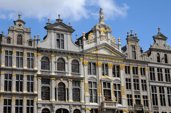 Pitoresca Grand Place de Bruxelas na Bélgica — Fotografia de Stock
