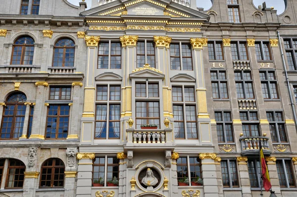 België, pittoreske grote markt van Brussel — Stockfoto