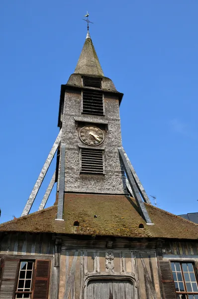 Γαλλία, sainte catherine εκκλησία του honfleur στη Νορμανδία — Φωτογραφία Αρχείου