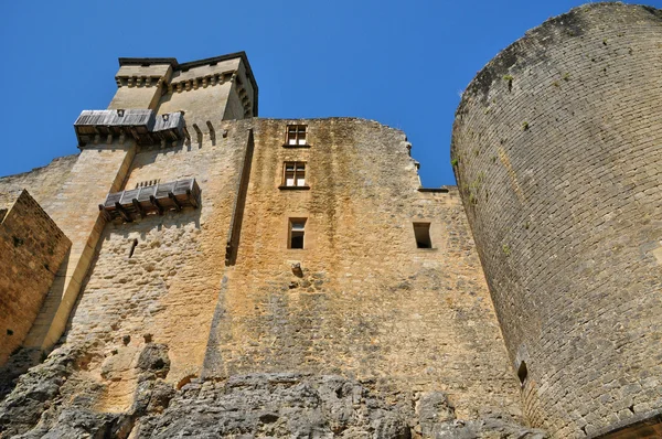 Château pittoresque de Castelnaud en Dordogne — Photo