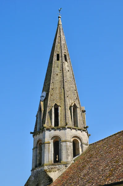 Ile de France, iglesia de Jambville en Les Yvelines —  Fotos de Stock