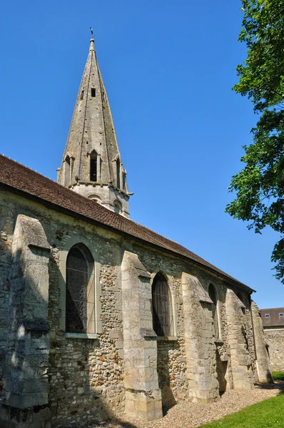 Ile de France, igreja de Jambville em Les Yvelines — Fotografia de Stock
