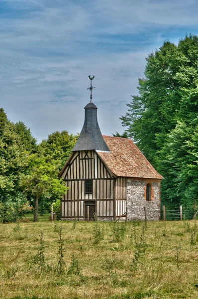 Normandia, la chapelle de l essart mador w lyons la foret — Zdjęcie stockowe