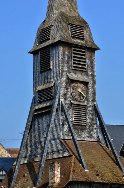 Francia, sainte iglesia de Catalina de honfleur, en Normandía — Zdjęcie stockowe
