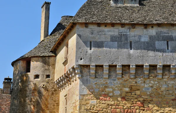 France, château pittoresque de Fenelon en Dordogne — Photo