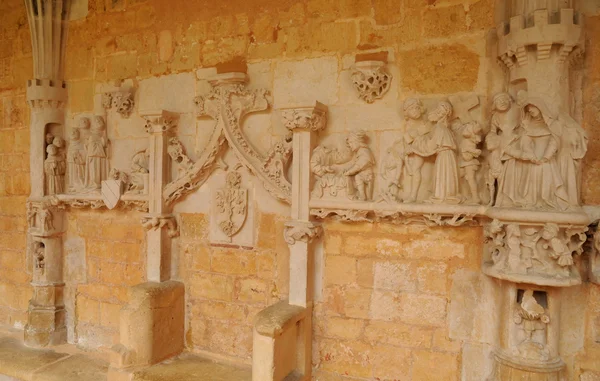 Dordogna, l'abbazia di Cadouin a Perigord — Foto Stock