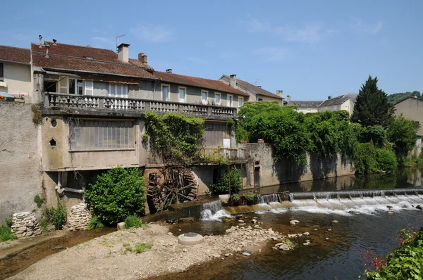 Francia, pittoresca città di Saint Cere in Lot — Foto Stock