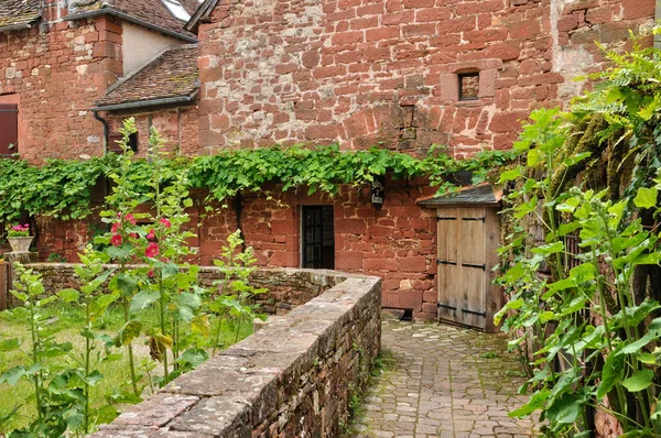 Frankreich, malerisches dorf collonges — Stockfoto