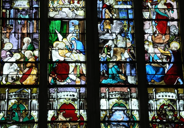 França, Villers sur Mer igreja na Normandia — Fotografia de Stock