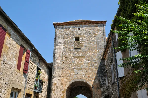 Francia, pueblo de Monpazier en Perigord —  Fotos de Stock