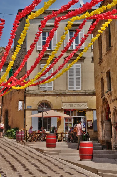 Perigord, la pequeña ciudad de Bergerac en Dordoña — Foto de Stock