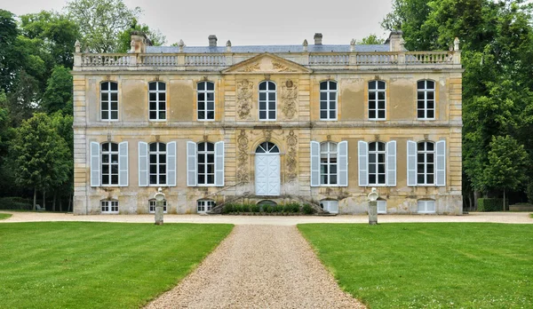 França, castelo de Canon na Normandia — Fotografia de Stock