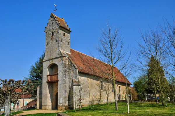 Fransa, gemage normandie, tarihi kilise — Stok fotoğraf