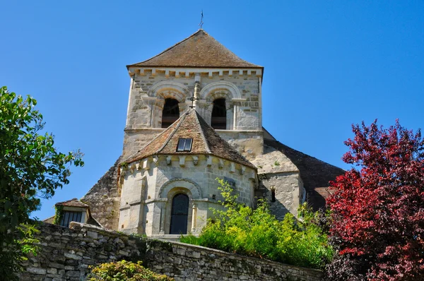 Frankrike, kyrkan av fontenay saint pere i les yvelines — Stockfoto