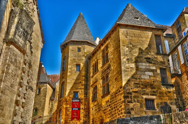 Perigord, a pitoresca cidade de Sarlat la Caneda em Dordogne — Fotografia de Stock