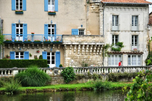 Frankrike, pittoreska staden brantome — Stockfoto