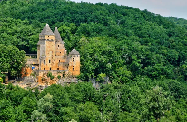 France, picturesque castle of Laussel in Marquay — Stock Photo, Image