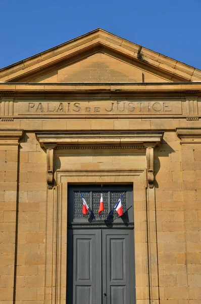 Francia, tribunal de Sarlat en Perigord — Foto de Stock