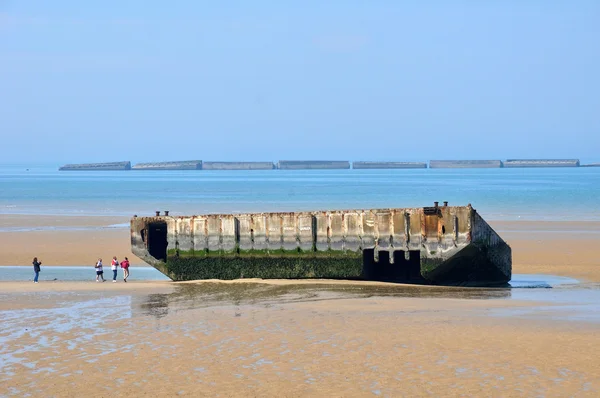 France, city of Arromanches in Normandie — Stock Image France, city of Arromanches in Normandie Stock Photo