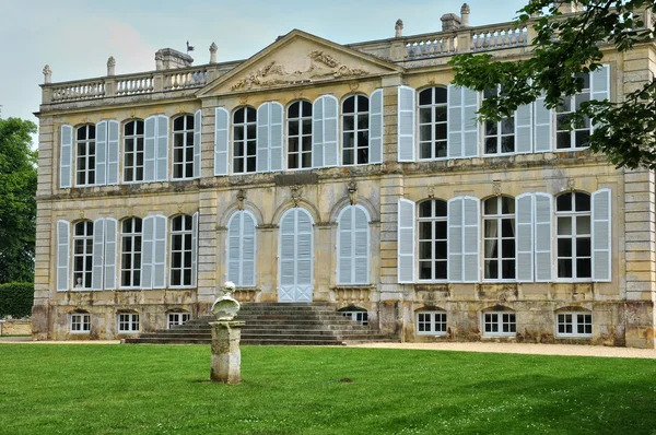 França, castelo de Canon na Normandia — Fotografia de Stock