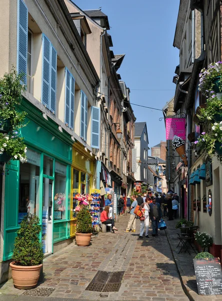 Frankrijk, stad van honfleur in Normandië — Stockfoto