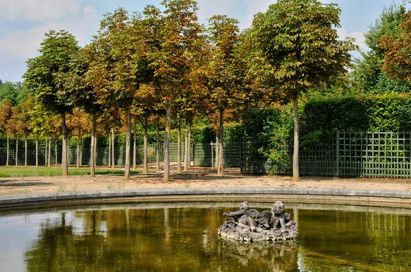 Ogród grand Trianon w marie antoinette nieruchomości — Zdjęcie stockowe