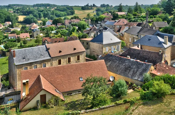 Perigord, γραφικό χωριό carlux στην dordogne — Φωτογραφία Αρχείου