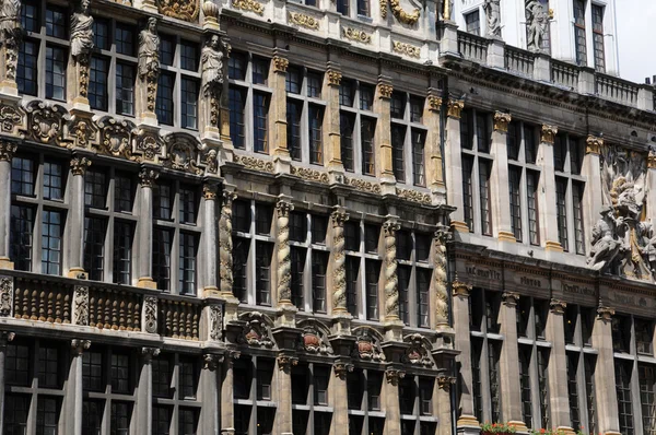 Pitoresca Grand Place de Bruxelas na Bélgica — Fotografia de Stock