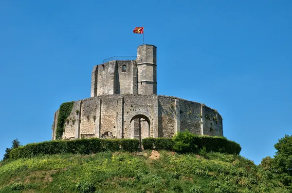 France, historical castle of Gisors in Normandie — Stock Photo, Image