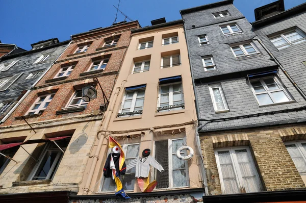 Frankrike, staden honfleur i normandie — Stockfoto