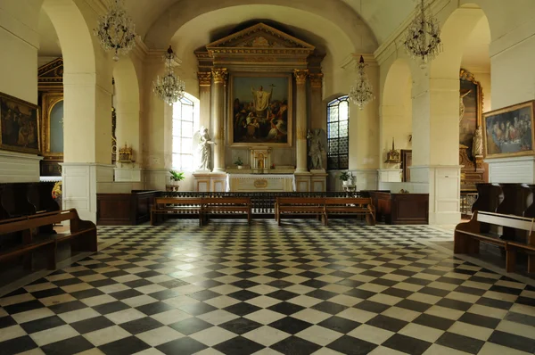 France, the classical church of Marly le Roi — Stock Photo, Image