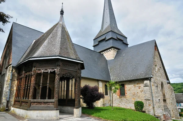 Francia, iglesia de Ry en Seine Maritime —  Fotos de Stock