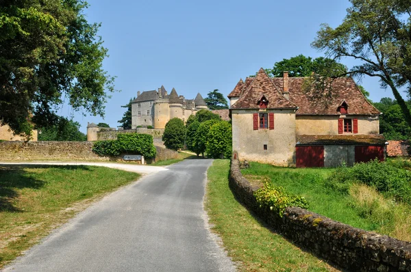 França, pitoresca aldeia de Sainte Mondane — Fotografia de Stock