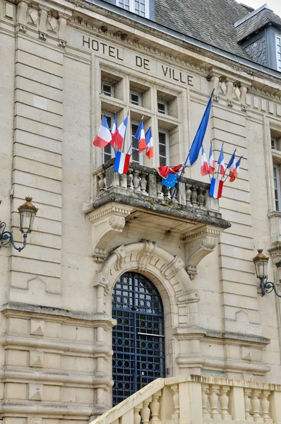 Fransa, city hall terrasson lavilledieu dordogne içinde ve — Stok fotoğraf