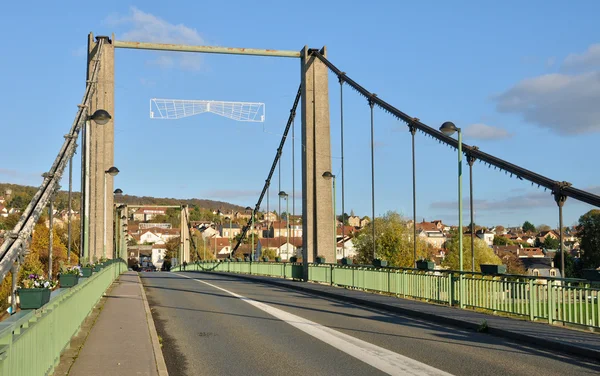 Ile de france, stad van triel sur seine — Stockfoto