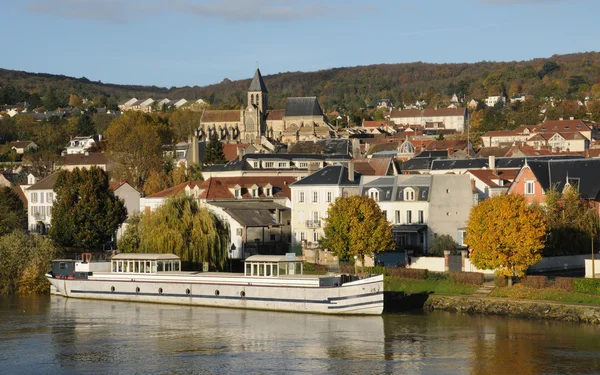 Ile de France, city of Triel sur Seine Stock Image
