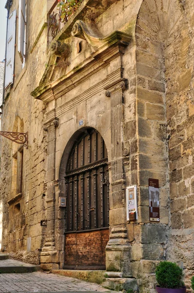 Francie, malebném městě sarlat la caneda v oblasti dordogne — Stock fotografie