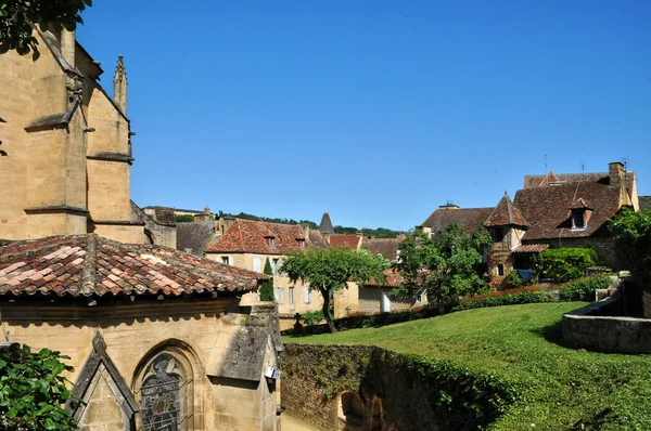 France, ville pittoresque de Sarlat la Caneda en Dordogne — Photo