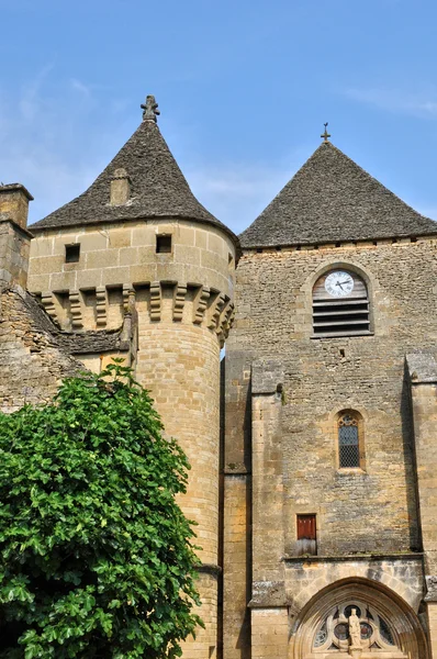 França, pitoresca aldeia de Saint Genies em Dordogne — Fotografia de Stock