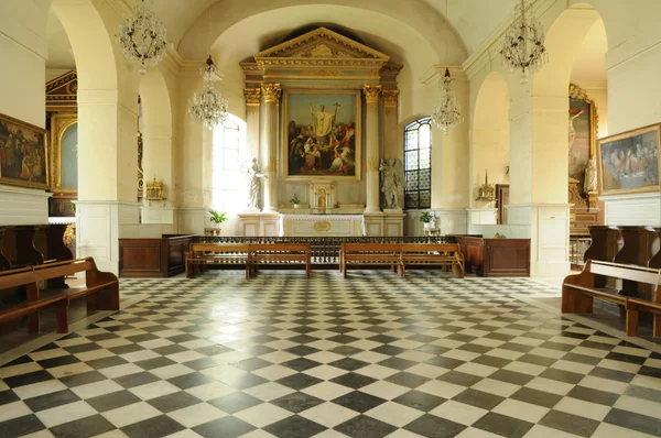 France, the classical church of Marly le Roi — Stock Photo, Image