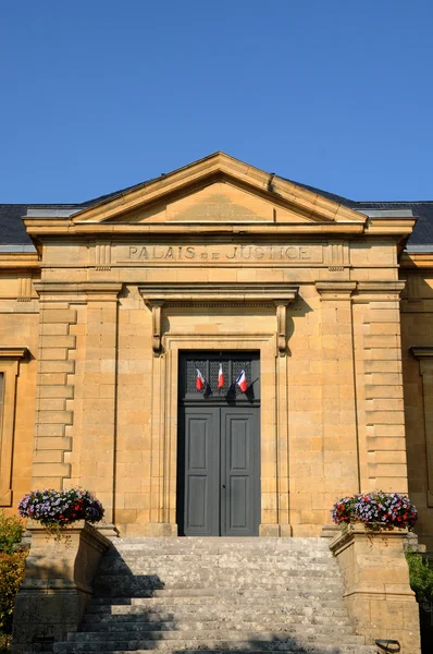 Perigord, tribunal de justicia de Sarlat la Caneda en Dordoña —  Fotos de Stock