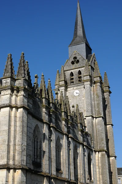 Frankrijk, historische kerk van le pin la garenne — Stockfoto